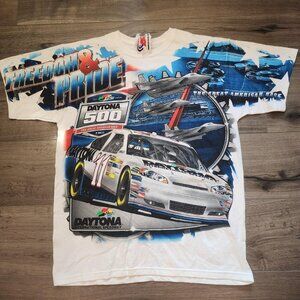 Daytona 500 Shirt Mens Large NASCAR Sprint Cup Series Race 2011 Chase Authentics